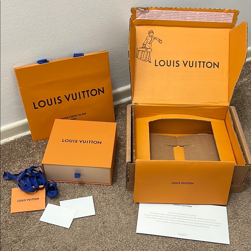 Louis Vuitton Orange Gift Box Set
